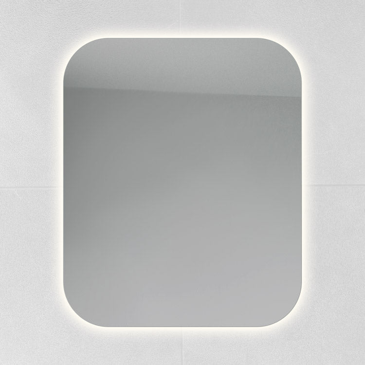 Curved Corner LED Mirror